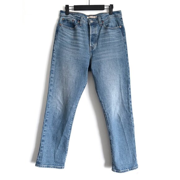 Levi's Wedgie High Waist Straight Leg Jeans in Christina Size 29 - Picture 1 of 6